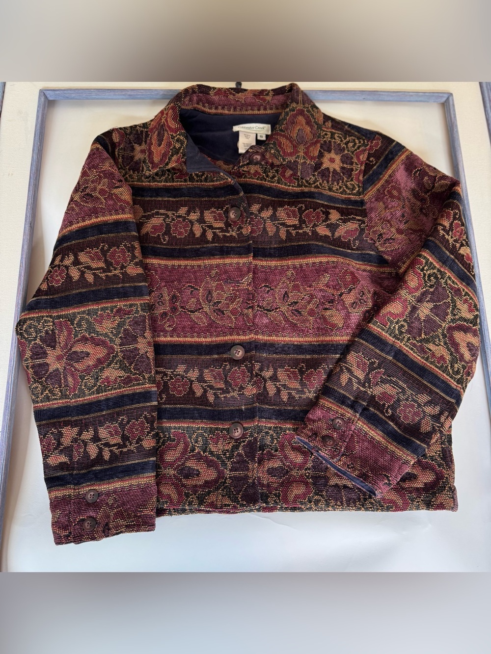 Coldwater Creek Carpet Shacket